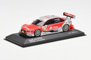 Audi A4 B7 DTM Team Audi Sport Rosberg #18 M. Rockenfeller DTM 2008 Minichamps 1:43 400081718 Metall — bild 2 av 4