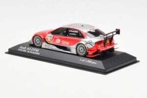 Audi A4 B7 DTM Team Audi Sport Rosberg #18 M. Rockenfeller DTM 2008 Minichamps 1:43 400081718 Metall — bild 3 av 4