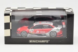 Audi A4 B7 DTM Team Audi Sport Rosberg #18 M. Rockenfeller DTM 2008 Minichamps 1:43 400081718 Metall — bild 4 av 4