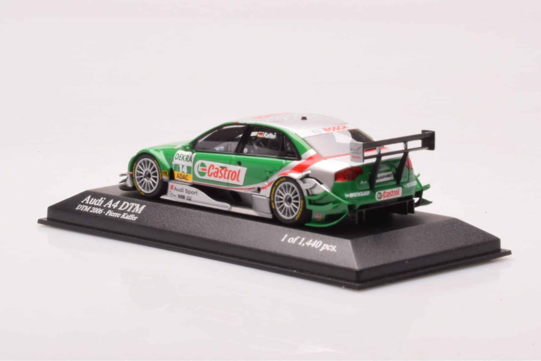 Audi A4 B7 DTM Team Phoenix #14 F. Kaffer DTM 2006 Minichamps 1:43 400061514 Metall — bild 3 av 4