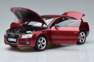 Audi A5 B8 Granatröd Norev 1:18 188352 Metall — bild 2 av 7