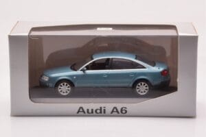 Audi A6 C5 Petrol Metallic Minichamps 1:43 AUDI-264448 Metall — bild 4 av 4