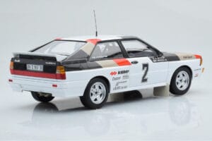 Audi Quattro Audi Sport #1 H. Mikkola / A. Hertz Winners International Swedish Rally 1981 Minichamps 1:18 155811102 Metall — bild 2 av 6