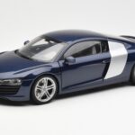 Audi R8 4.2 FSI V8 Blå Kyosho 1:18 09213BL