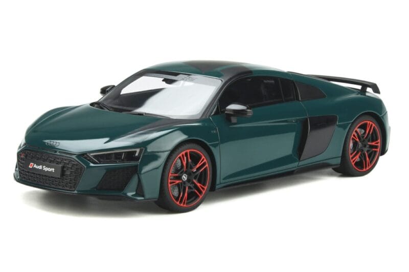 Audi R8 4S Green Hell Tioma Grön GT Spirit 1:18 GT863 Resin