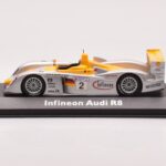 Audi R8 Infineon #2 Winner ALMS Petit Le Mans 2002 Minichamps 1:43