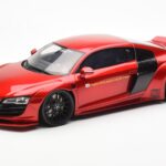 Audi R8 4S Liberty Walk Candy Röd GT Spirit 1:18 GT892