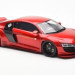 Audi R8 4S Liberty Walk Candy Röd GT Spirit 1:18 GT892 - image 4 of 6