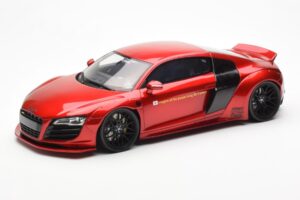 Audi R8 4S Liberty Walk Candy Röd GT Spirit 1:18 GT892