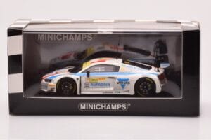 Audi R8 LMS #11 HCB Rutronik Racing L. di Grassi FIA GT World Cup Macau 2016 Minichamps 1:43 437171711 Metall — bild 4 av 4