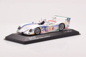 Audi R8 #1 J.J. Lehto / M. Werner GP of Atlanta Winners 2005 Minichamps 1:43 400051391 Metall — bild 2 av 4