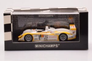 Audi R8 #25 S. Ara / T. Kristensen Winners 1000km Spa 2003 Minichamps 1:43 400031325 Metall — bild 4 av 4