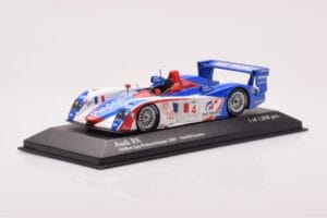 Audi R8 #4 M. Ortelli / J-M. Gounon 1000km Spa 2005 Minichamps 1:43 400051304 Metall — bild 2 av 4
