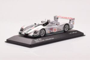 Audi R8 #9 M. Salo / Kane / McCarthy Sebring 12 Hours 2003 Minichamps 1:43 400031399 Metall — bild 2 av 4