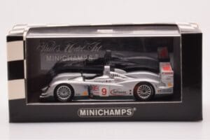 Audi R8 #9 M. Salo / Kane / McCarthy Sebring 12 Hours 2003 Minichamps 1:43 400031399 Metall — bild 4 av 4