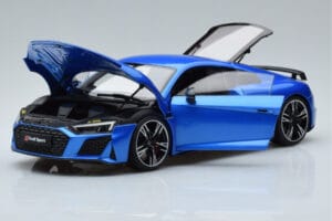 Audi R8 Performance Blå Kengfai 1:18 VAKF-0355 Metall — bild 2 av 10