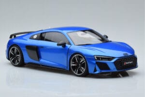 Audi R8 Performance Blå Kengfai 1:18 VAKF-0355 Metall — bild 6 av 10