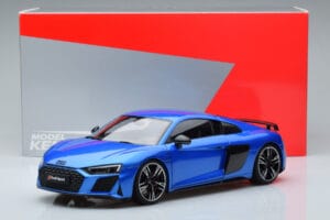 Audi R8 Performance Blå Kengfai 1:18 VAKF-0355 Metall — bild 10 av 10