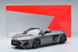 Audi R8 Spyder Performance Nardo Grå Kengfai 1:18 VAKF-0352 Metall — bild 11 av 11