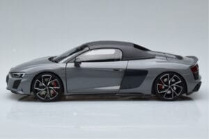 Audi R8 Spyder Performance Nardo Grå Kengfai 1:18 VAKF-0352 Metall — bild 5 av 11