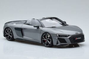 Audi R8 Spyder Performance Nardo Grå Kengfai 1:18 VAKF-0352 Metall — bild 7 av 11