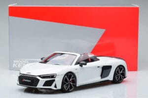 Audi R8 Spyder Performance Vit Kengfai 1:18 VAKF-0351 Metall — bild 11 av 11