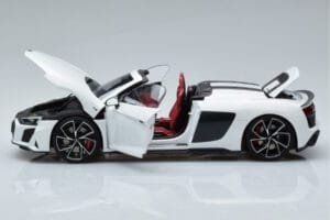Audi R8 Spyder Performance Vit Kengfai 1:18 VAKF-0351 Metall — bild 5 av 11