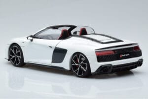 Audi R8 Spyder Performance Vit Kengfai 1:18 VAKF-0351 Metall — bild 8 av 11