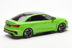 Audi RS3 8Y Sedan Grön MCG 1:18 MCG18449 Metall — bild 2 av 6