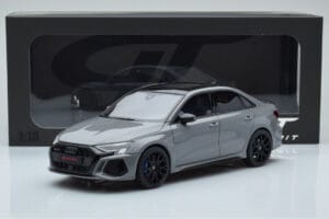 Audi RS3 8Y Sedan Performance Edition Grå GT Spirit 1:18 GT885 Resin — bild 6 av 6