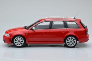 Audi RS4 B5 Avant Röd Otto 1:18 OT1026B Resin — bild 3 av 6