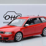 Audi RS4 B5 Avant Röd Otto 1:18 - image 6 of 6