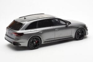 Audi RS4 B9 Avant Competition Daytona Grå GT Spirit 1:18 GT456 Resin — bild 2 av 6