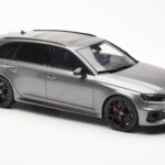 Audi RS4 B9 Avant Competition Daytona Grå GT Spirit 1:18 GT456 - image 4 of 6