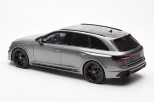 Audi RS4 B9 Avant Competition Daytona Grå GT Spirit 1:18 GT456 Resin — bild 5 av 6