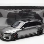 Audi RS4 B9 Avant Competition Daytona Grå GT Spirit 1:18 GT456 - image 6 of 6