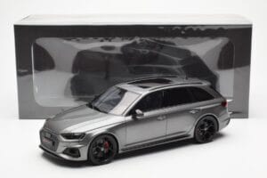 Audi RS4 B9 Avant Competition Daytona Grå GT Spirit 1:18 GT456 Resin — bild 6 av 6