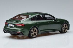 Audi RS5 B9 Sportback Sonoma Grön Asia Edition GT Spirit 1:18 CLDC018 Resin — bild 2 av 6
