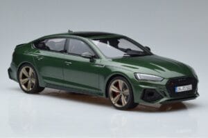 Audi RS5 B9 Sportback Sonoma Grön Asia Edition GT Spirit 1:18 CLDC018 Resin — bild 4 av 6