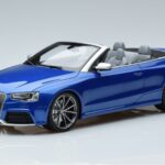 Audi RS5 B8 Cabriolet Blå GT Spirit 1:18 ZM053 Resin