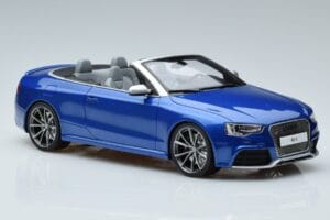 Audi RS5 B8 Cabriolet Blå GT Spirit 1:18 ZM053 Resin — bild 4 av 6