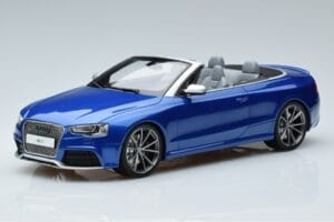 Audi RS5 B8 Cabriolet Blå GT Spirit 1:18 ZM053 Resin