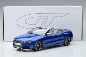 Audi RS5 B8 Cabriolet Blå GT Spirit 1:18 ZM053 Resin — bild 6 av 6