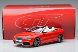 Audi RS5 B8 Cabriolet Röd GT Spirit 1:18 GT724 Resin — bild 5 av 5