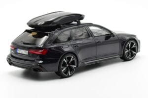 Audi RS6 C8 Avant Mythos Svart Med Kolfiberdak Asia Edition GT Spirit 1:18 CLDC007 Resin — bild 2 av 6