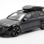 Audi RS6 C8 Avant Mythos Svart Med Kolfiberdak Asia Edition GT Spirit 1:18 CLDC007 Resin