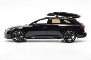 Audi RS6 C8 Avant Mythos Svart Med Kolfiberdak Asia Edition GT Spirit 1:18 CLDC007 Resin — bild 3 av 6
