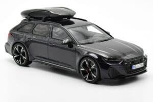 Audi RS6 C8 Avant Mythos Svart Med Kolfiberdak Asia Edition GT Spirit 1:18 CLDC007 Resin — bild 4 av 6