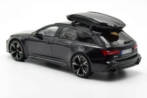 Audi RS6 C8 Avant Mythos Svart Med Kolfiberdak Asia Edition GT Spirit 1:18 CLDC007 Resin — bild 5 av 6