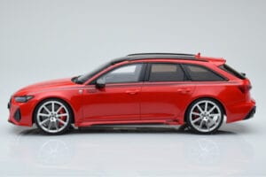 Audi RS6 MTM C8 Avant Tango Röd GT Spirit 1:18 GT432 Resin — bild 3 av 6